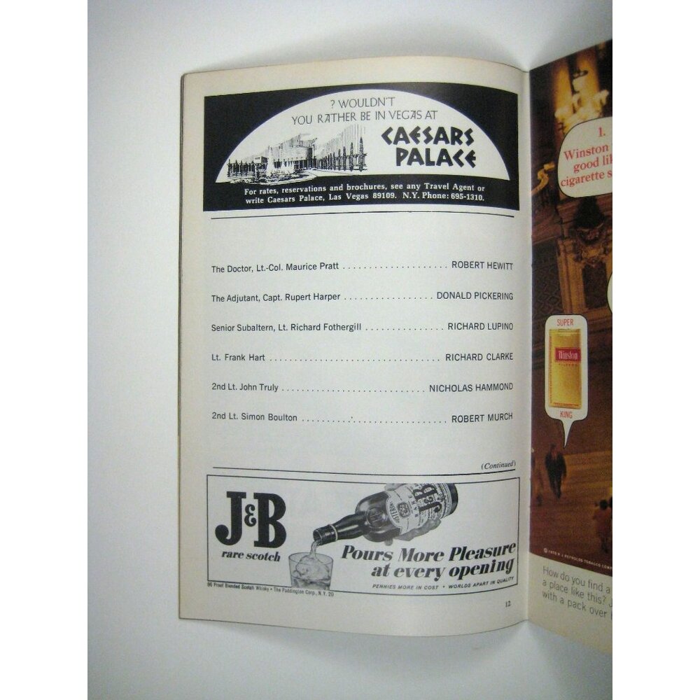 Conduct Unbecoming Playbill Barrymore Theatre 1970 Barrington Jones Clyde - Picture 5 of 8